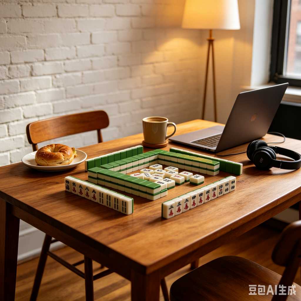 embossed mahjong set design